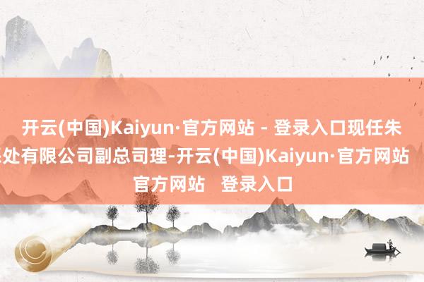 开云(中国)Kaiyun·官方网站 - 登录入口现任朱雀基金惩处有限公司副总司理-开云(中国)Kaiyun·官方网站   登录入口